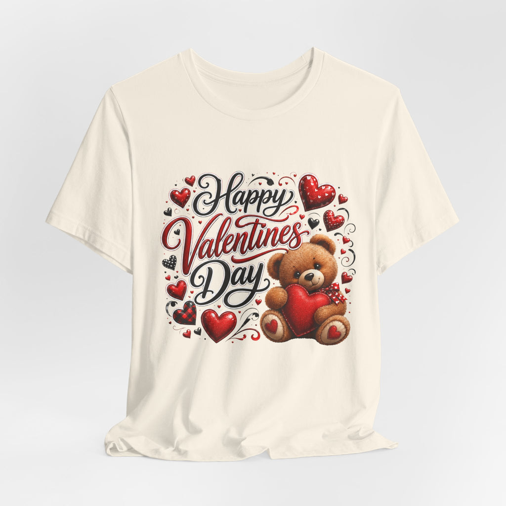Happy Valentine's Day Teddy Bear – Sweet Valentine T-Shirt