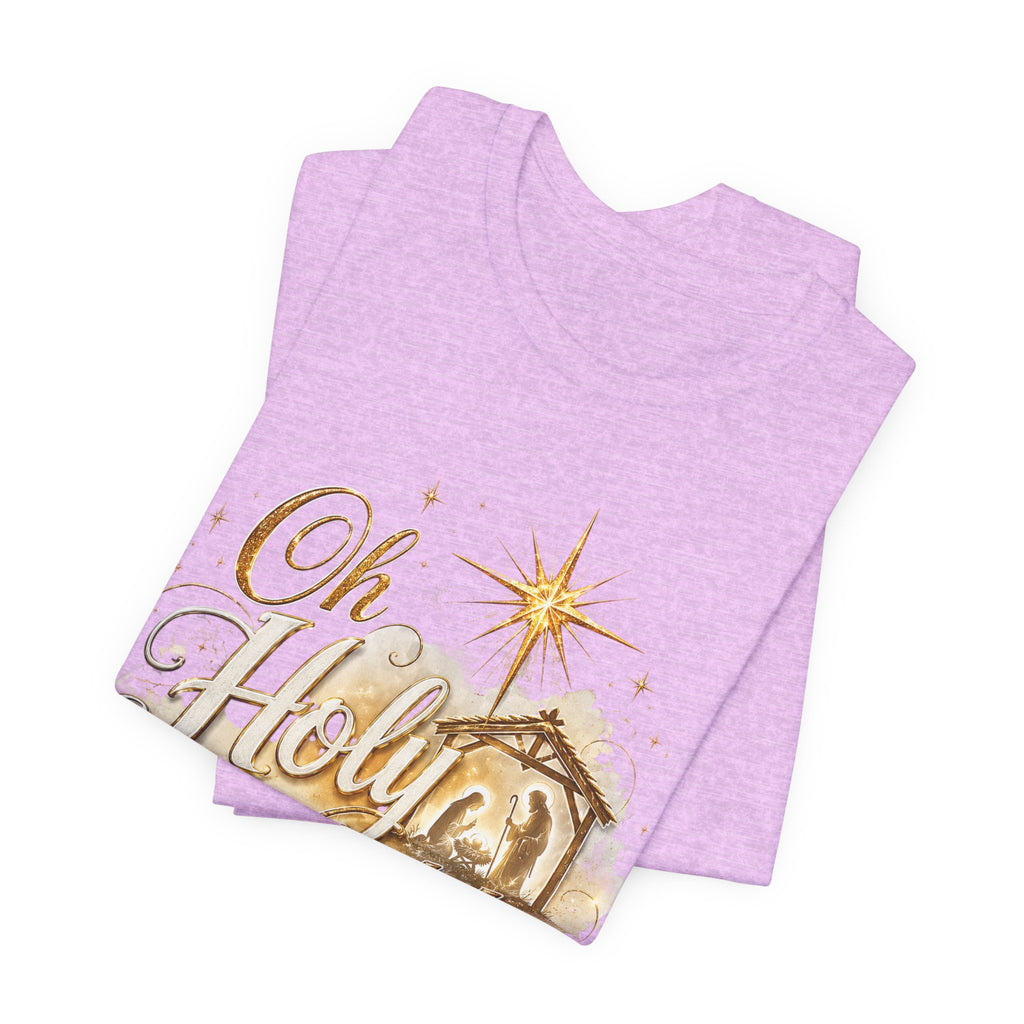 Oh Holy Night – Nativity Christmas T-Shirt
