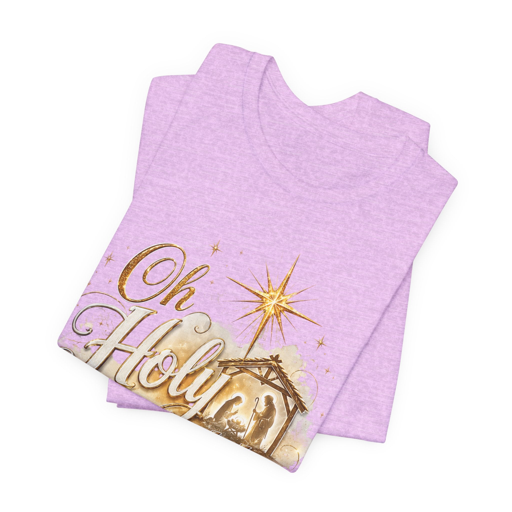 Oh Holy Night – Nativity Christmas T-Shirt