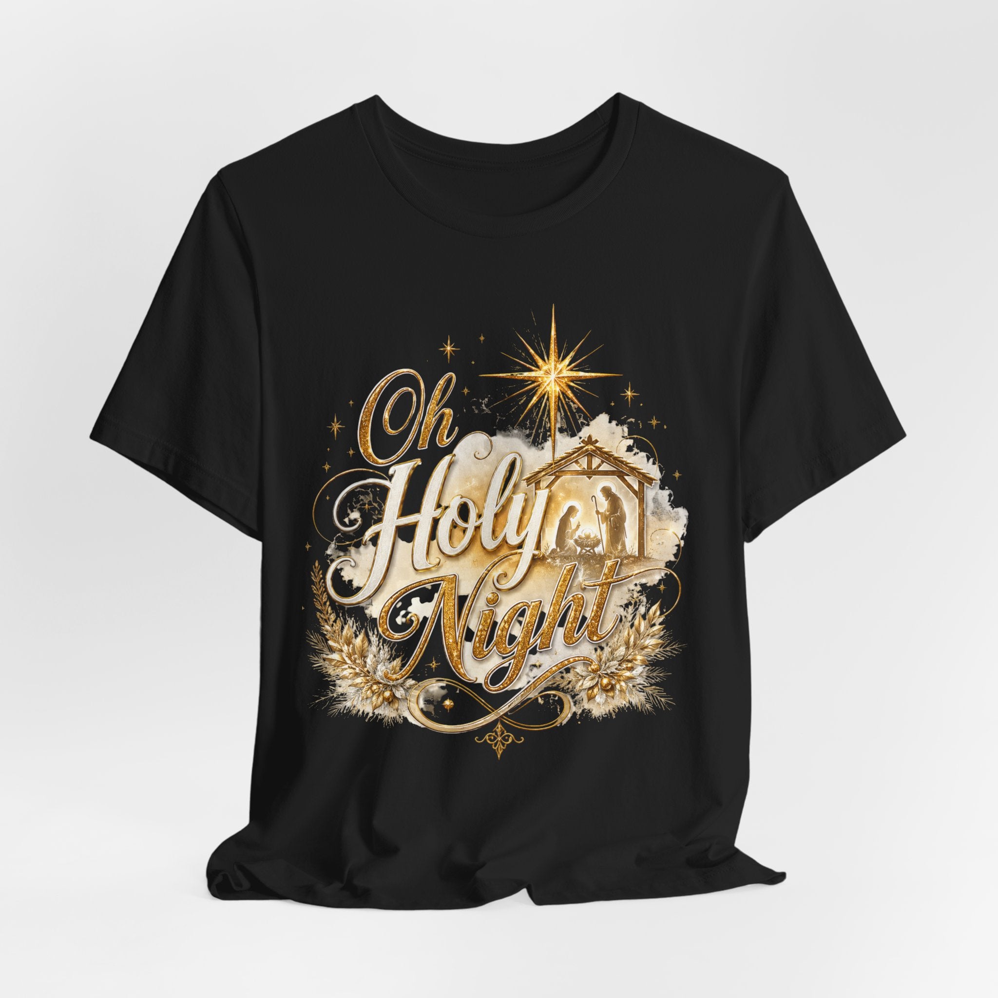 Oh Holy Night – Nativity Christmas T-Shirt