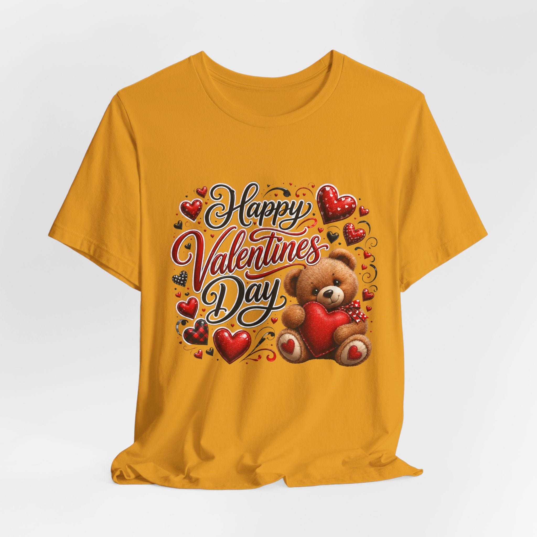 Happy Valentine's Day Teddy Bear – Sweet Valentine T-Shirt