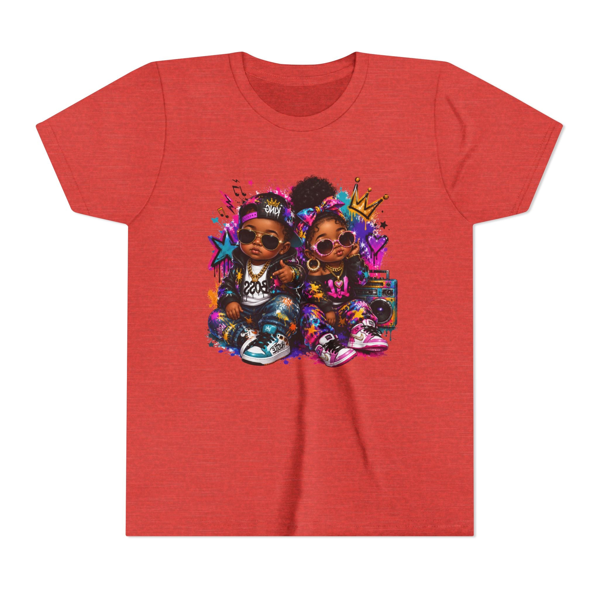 Lil King & Queen T-Shirt | Hip Hop Baby Graphic Tee | Urban Kids Streetwear Shirt