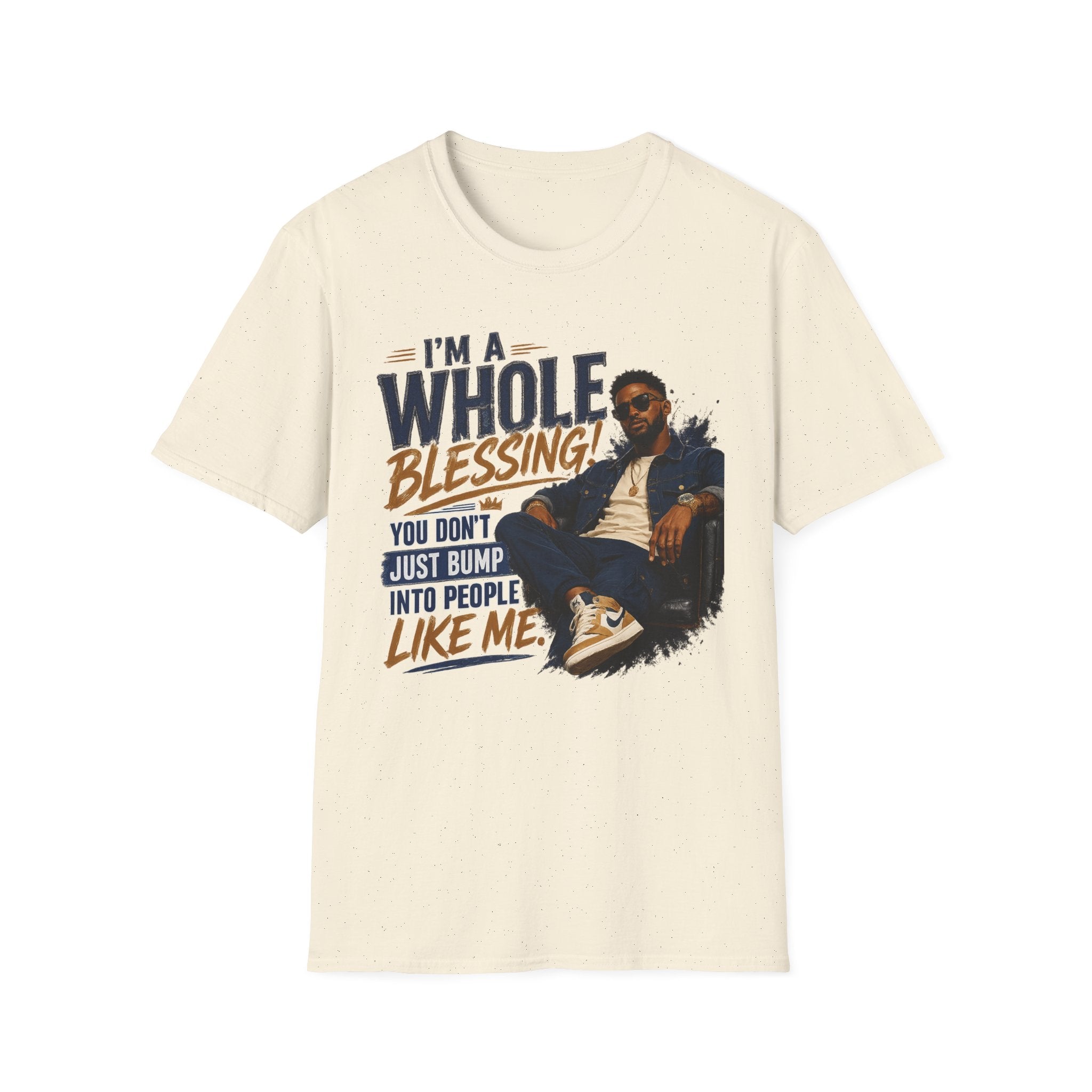 I'm A Whole Blessing T-Shirt — Inspirational Faith Graphic Tee