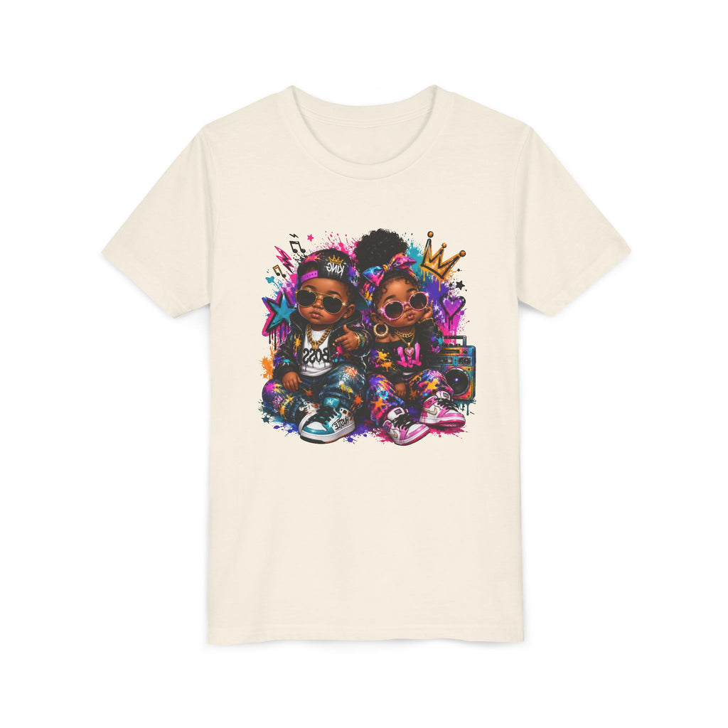 Lil King & Queen T-Shirt | Hip Hop Baby Graphic Tee | Urban Kids Streetwear Shirt