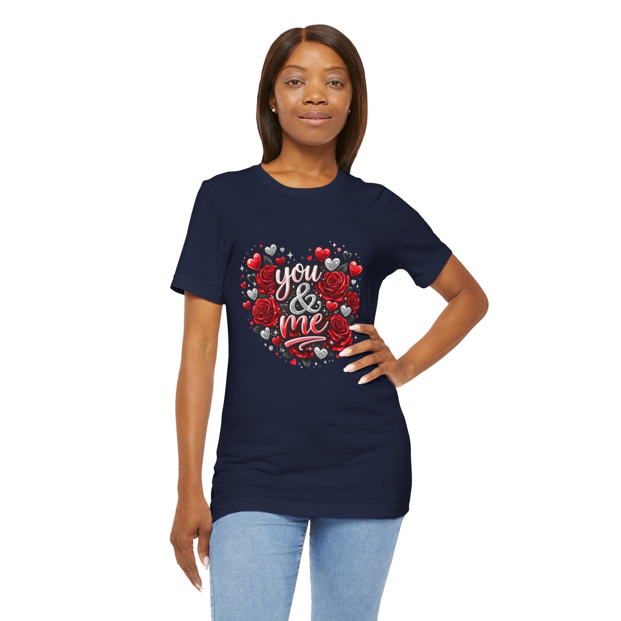 You & Me – Valentine's Day Rose T-Shirt