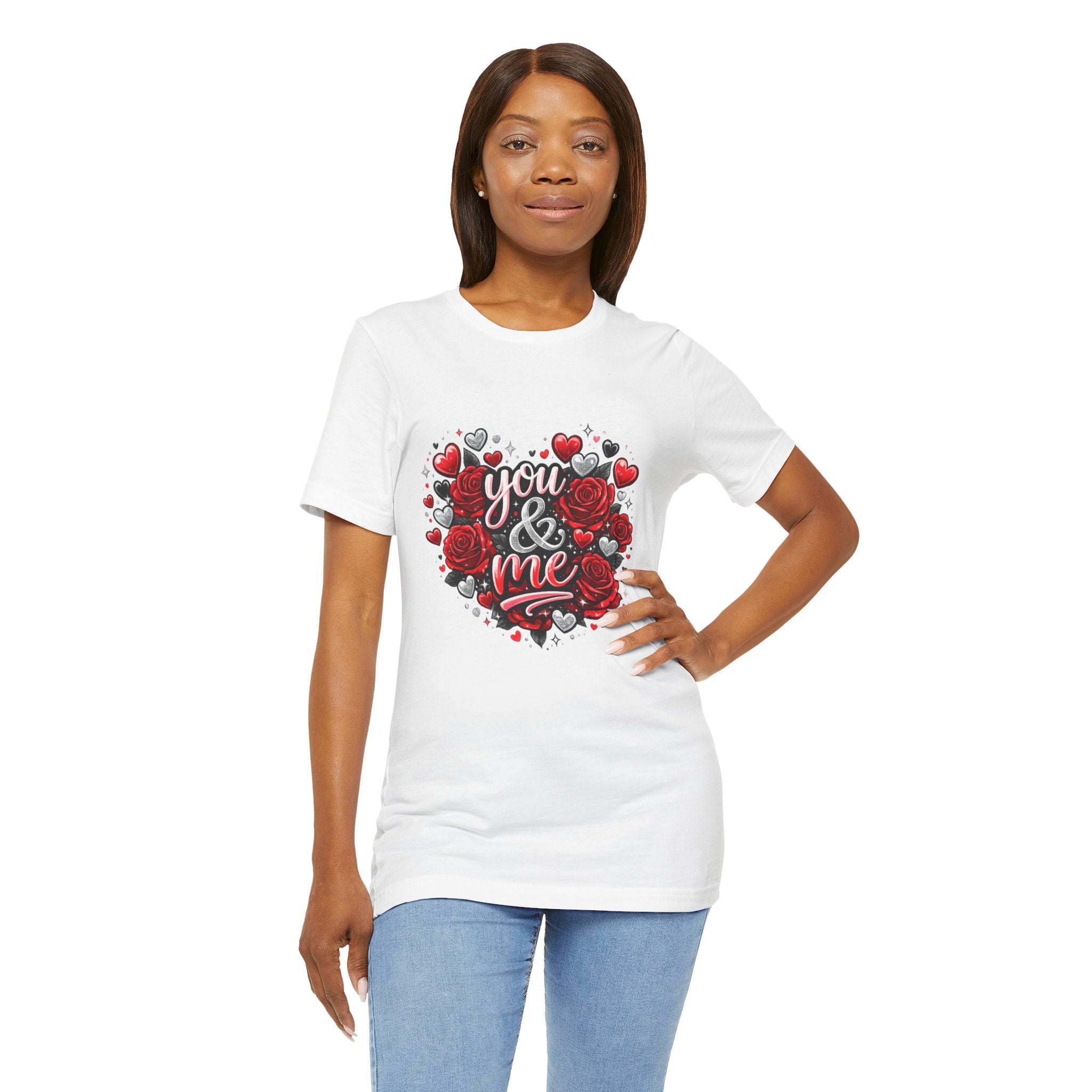 You & Me – Valentine's Day Rose T-Shirt