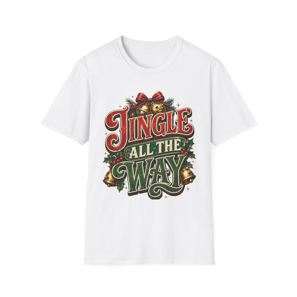 Jingle All the Way Shirt – Vintage Christmas Tee | Classic Holiday Gift
