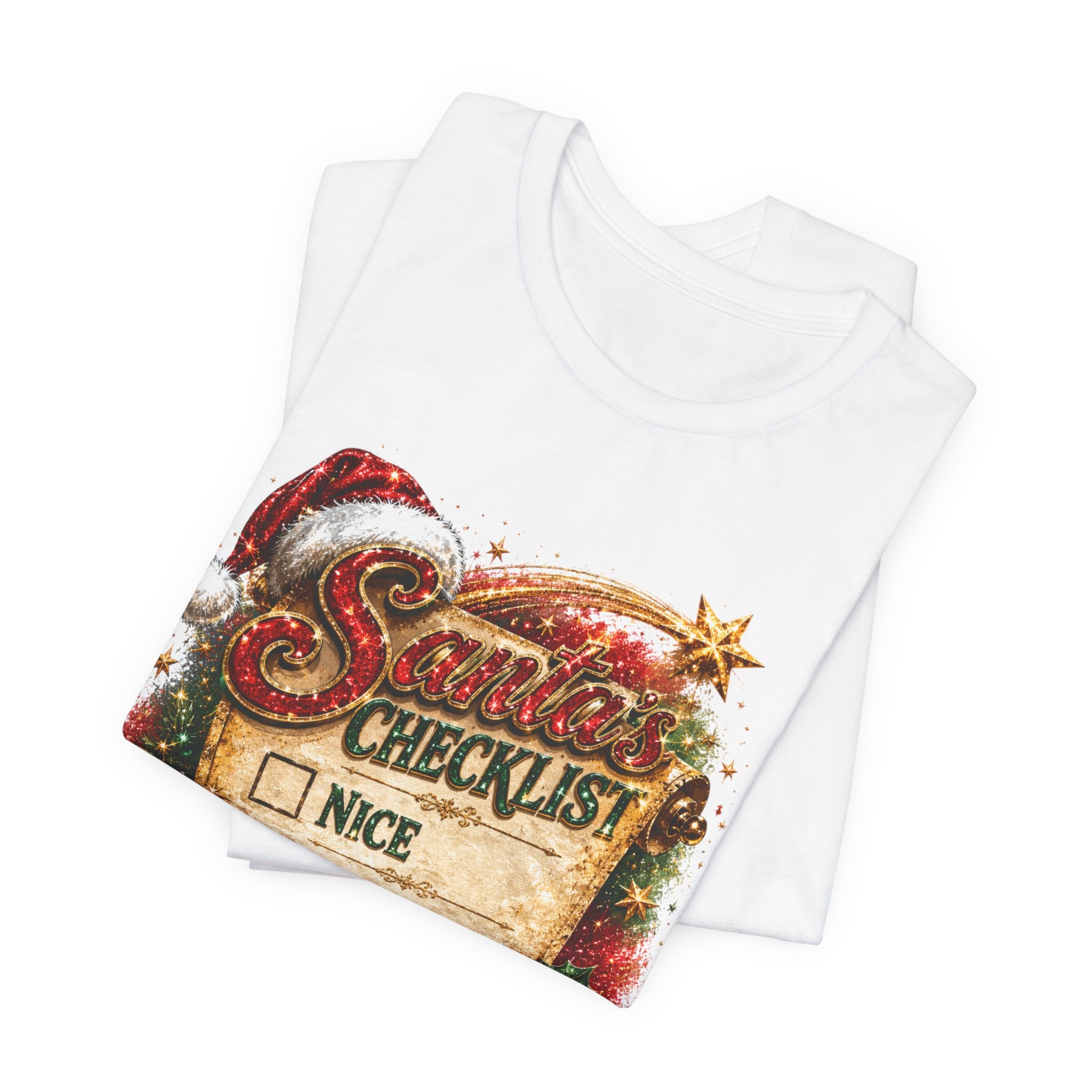 Santa's Checklist: Misunderstood – Funny Christmas T-Shirt