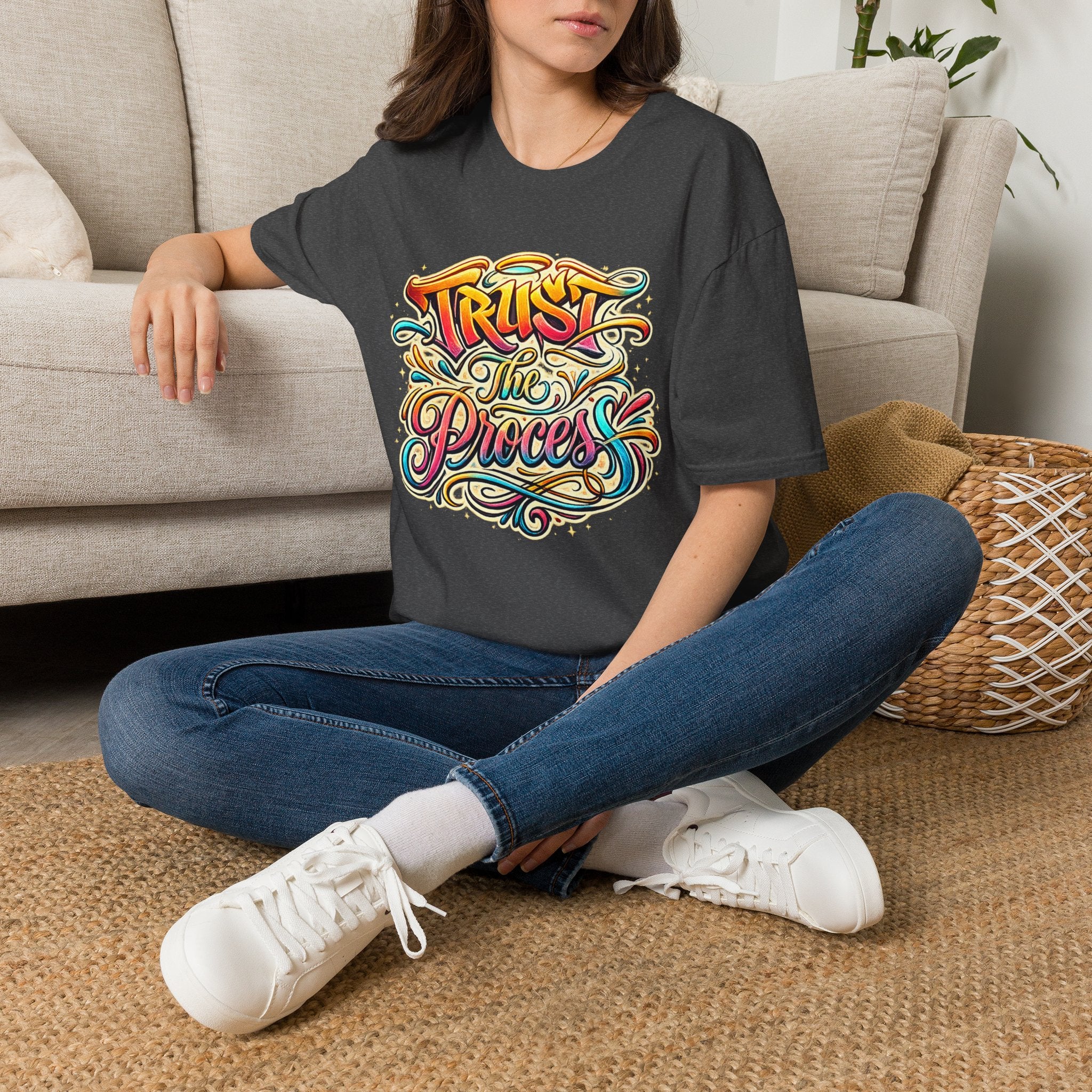 Trust The Process Tee – Colorful Edition