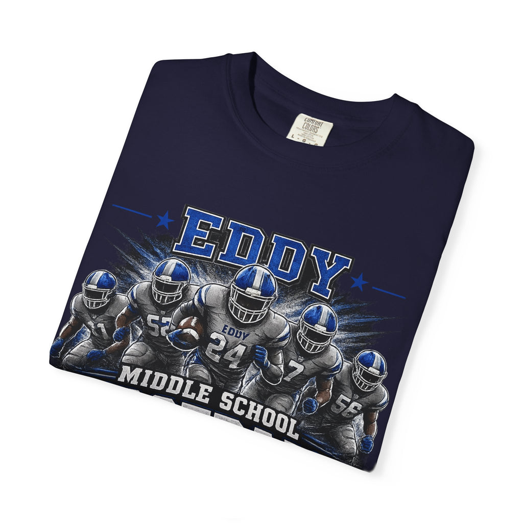 Eddy Middle School Columbus GA Football T-Shirt
