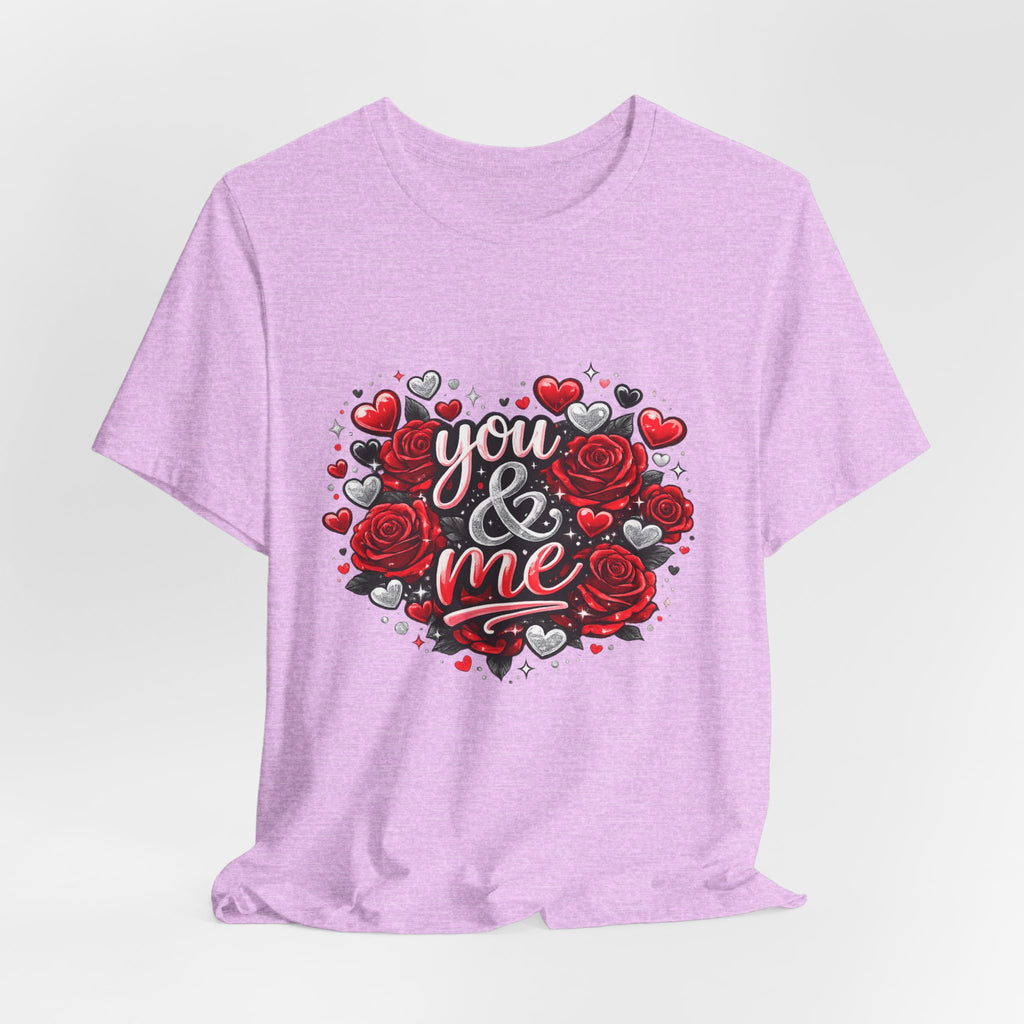 You & Me – Valentine's Day Rose T-Shirt