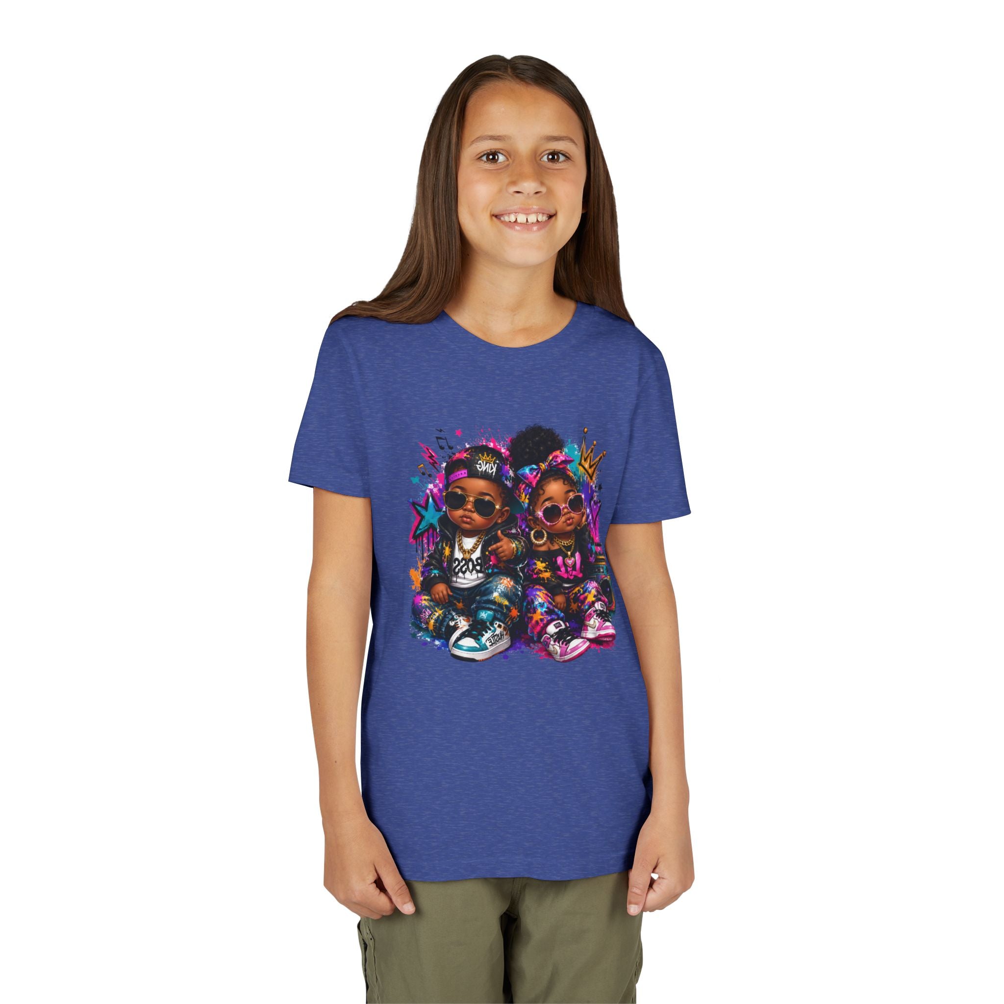 Lil King & Queen T-Shirt | Hip Hop Baby Graphic Tee | Urban Kids Streetwear Shirt