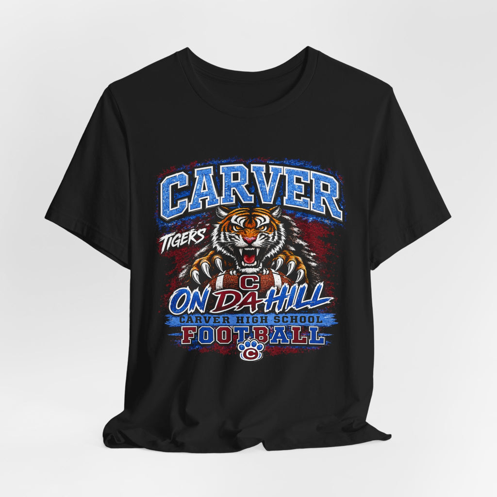 Carver Tigers On Da Hill T-Shirt | Carver High School Football Graphic Tee
