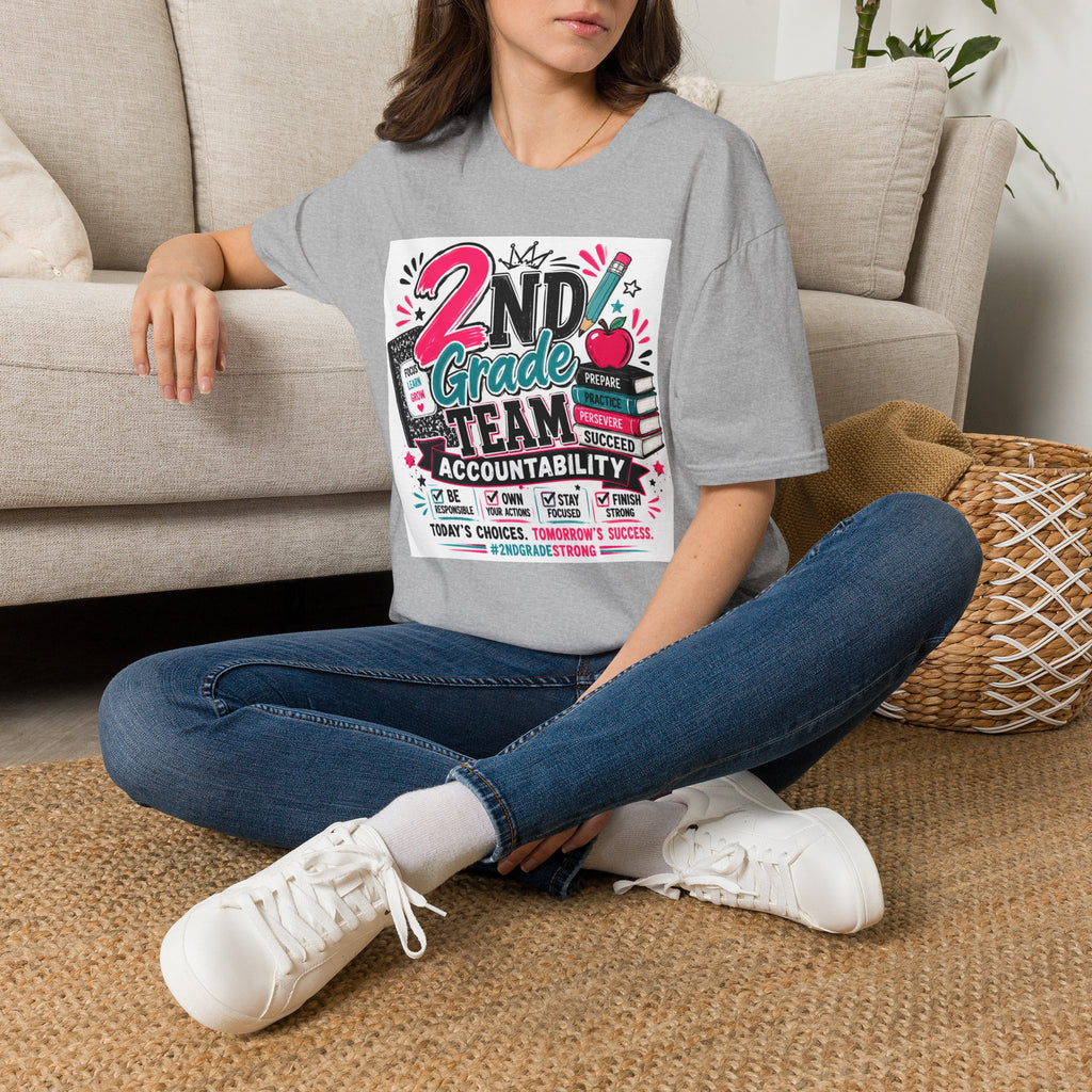 2nd Grade Team T-Shirt — Teacher Appreciation Back-to-School Tee