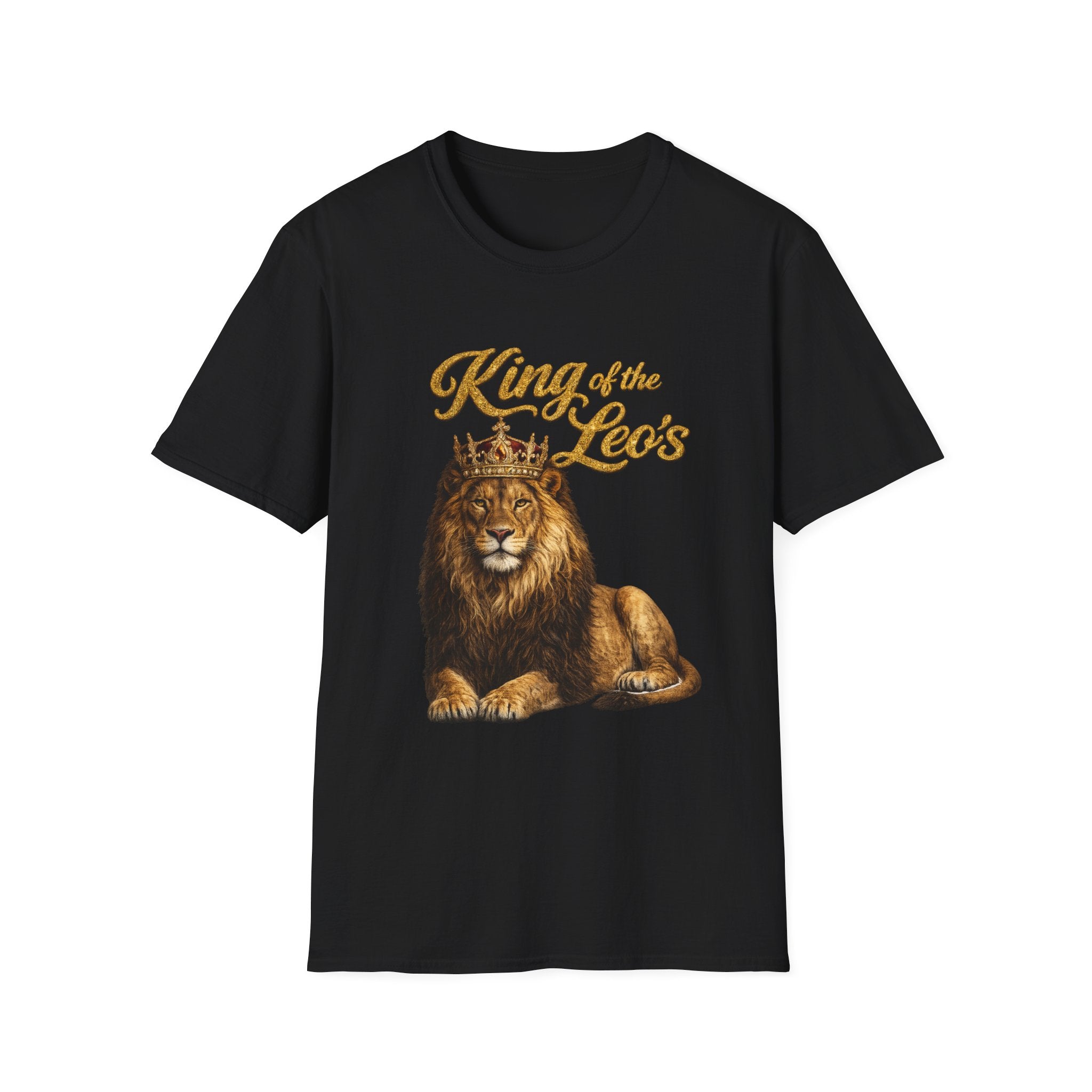 King of the Leo's – Lion Crown Graphic Tee