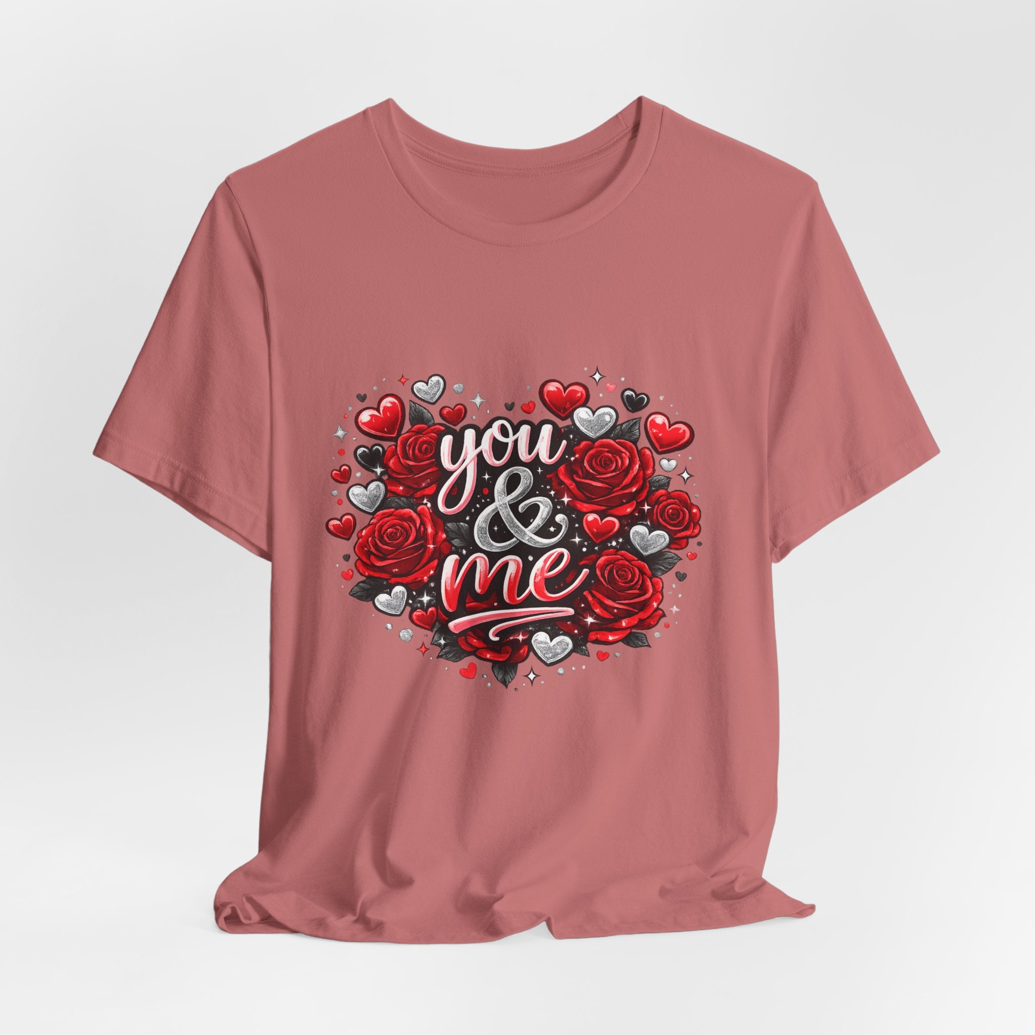 You & Me – Valentine's Day Rose T-Shirt