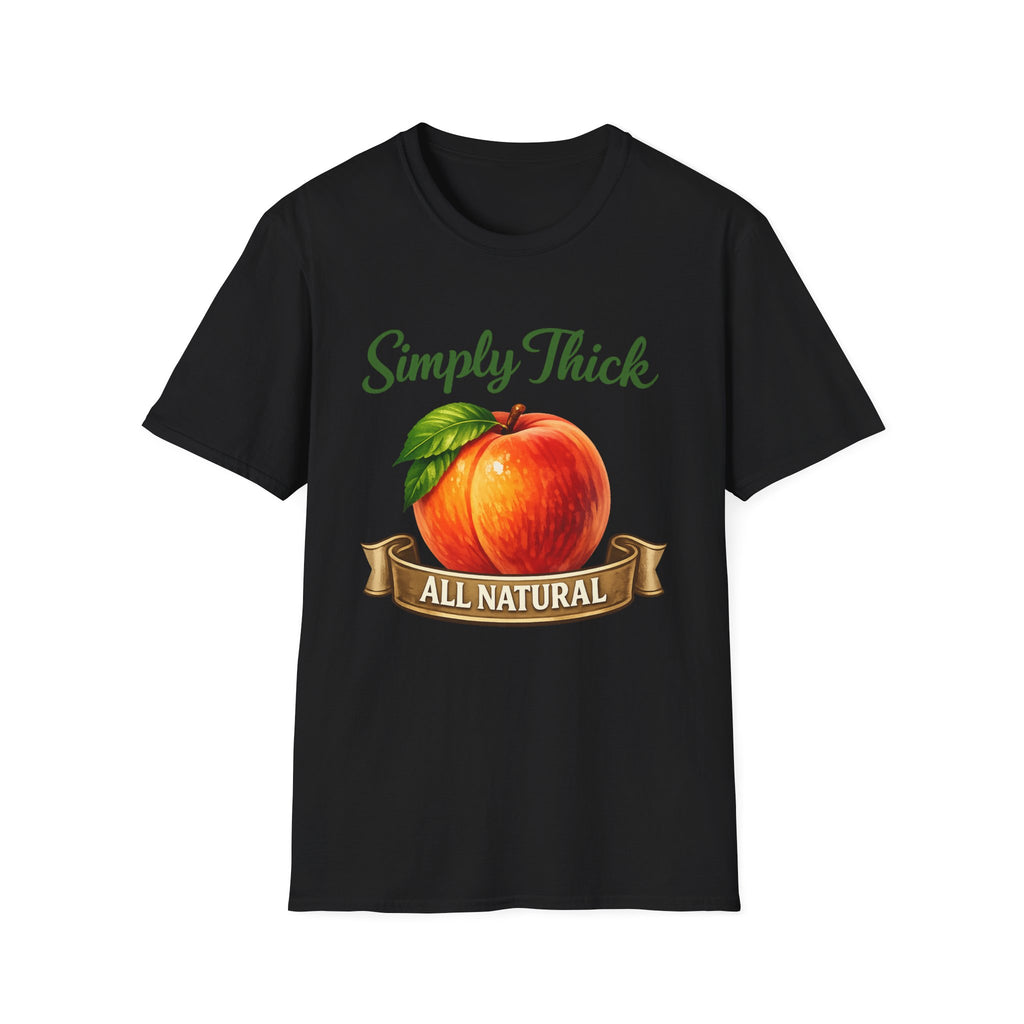 Simply Thick All Natural – Peach Graphic Tee