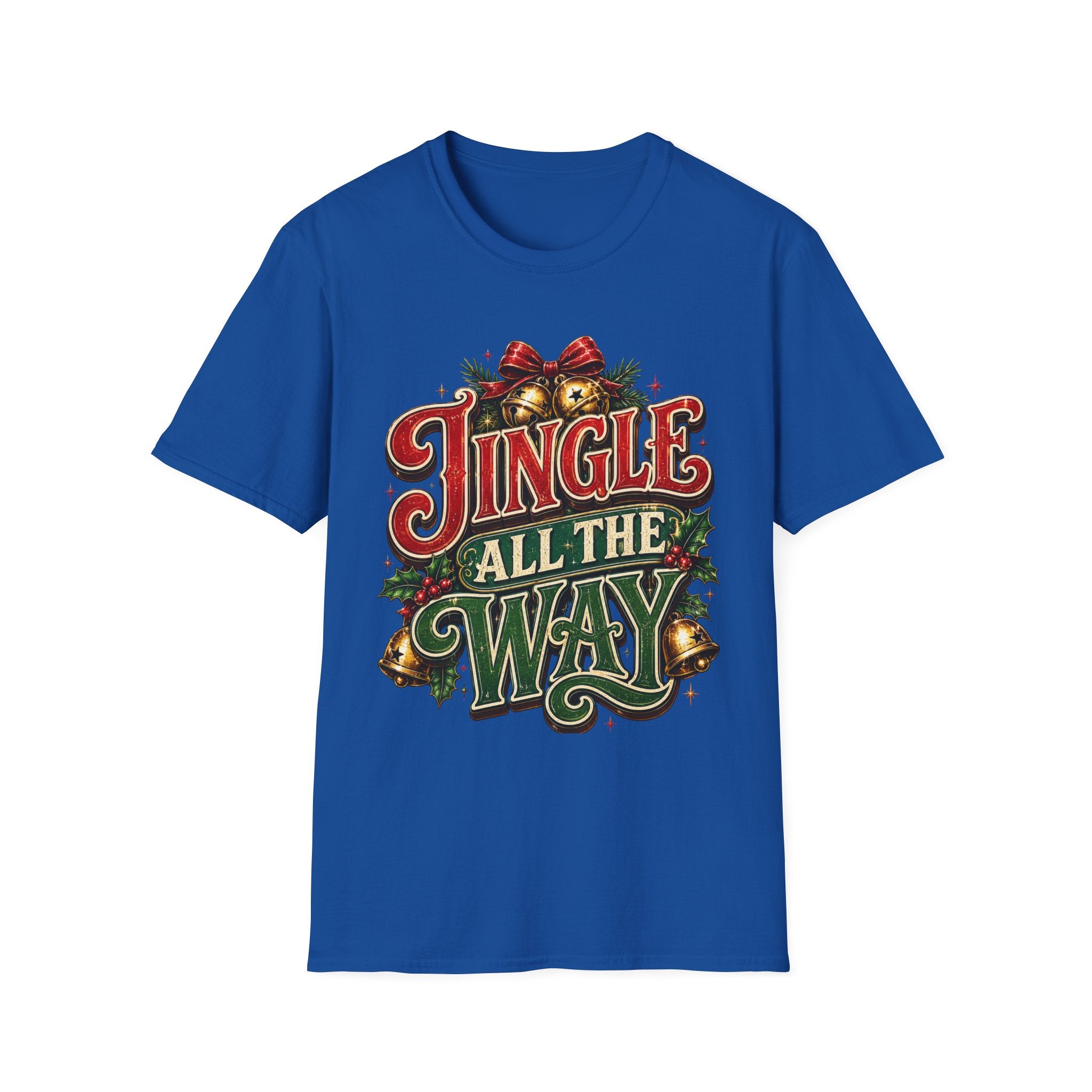 Jingle All the Way Shirt – Vintage Christmas Tee | Classic Holiday Gift
