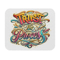 Trust the Process Mouse Pad – Bold Colorful Graphic Desk Accessory