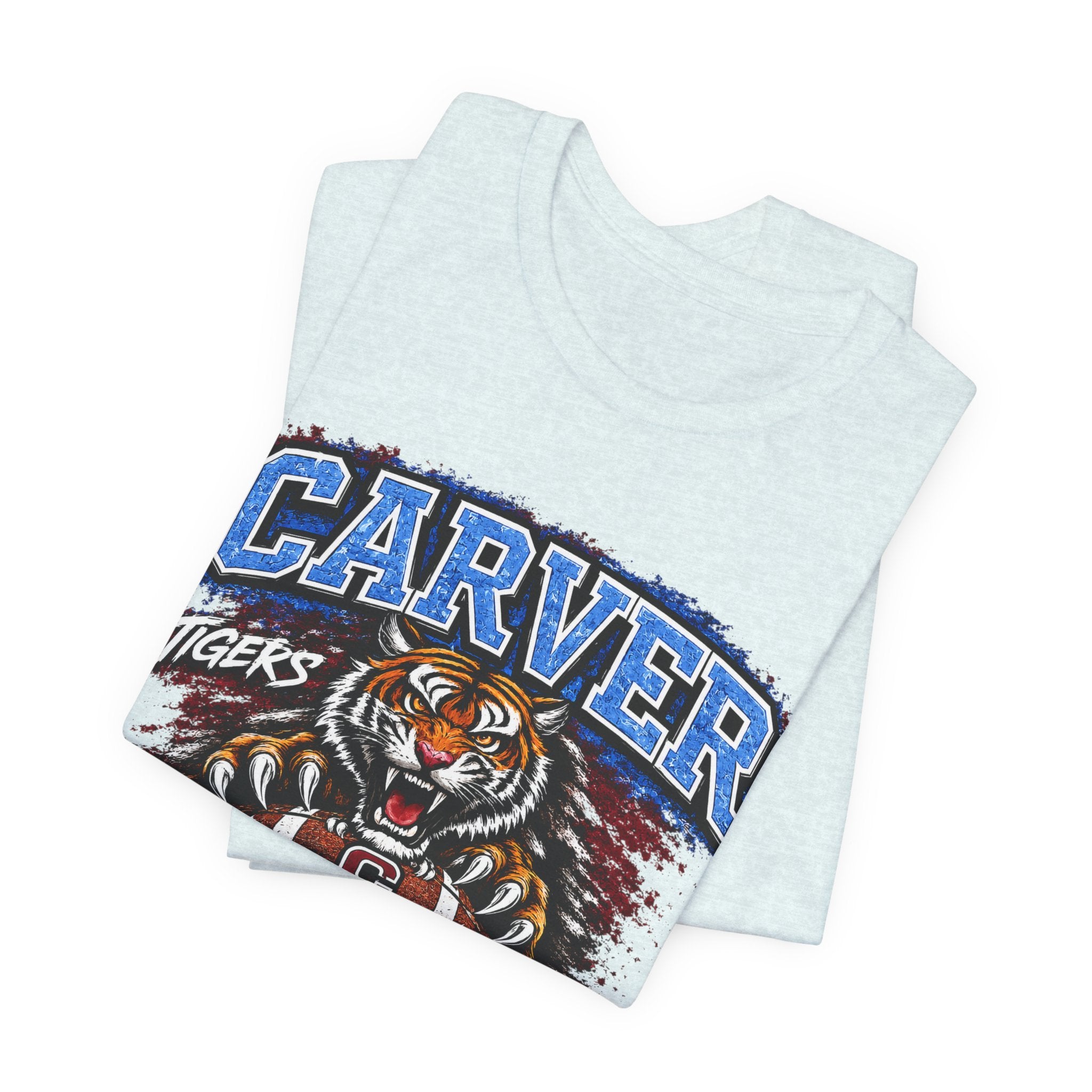 Carver Tigers On Da Hill T-Shirt | Carver High School Football Graphic Tee