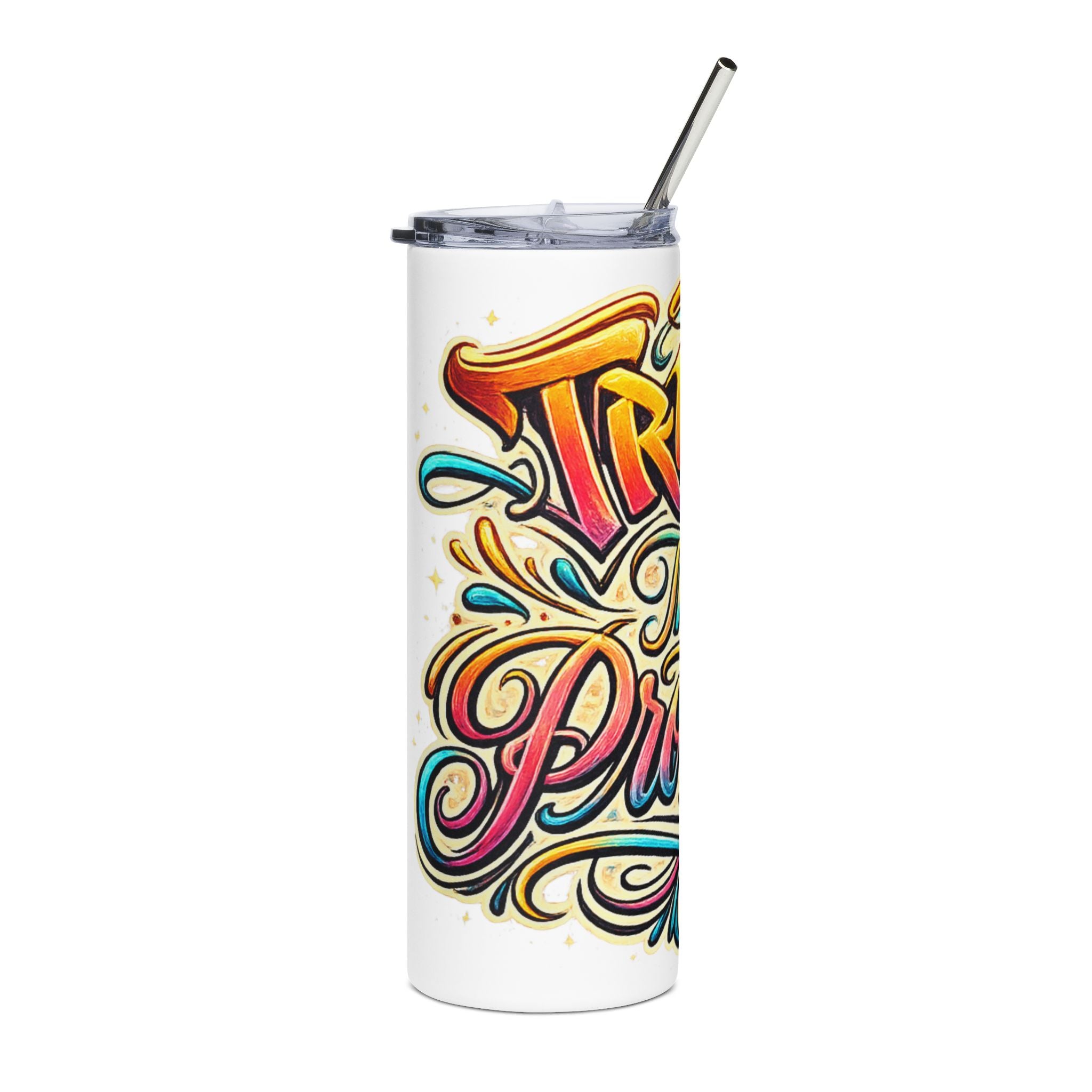 Trust The Process Tumbler – Vibrant Color Edition