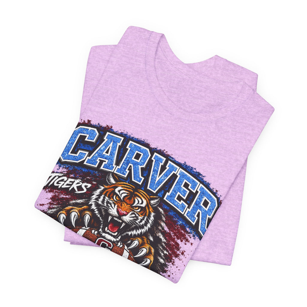 Carver Tigers On Da Hill T-Shirt | Carver High School Football Graphic Tee
