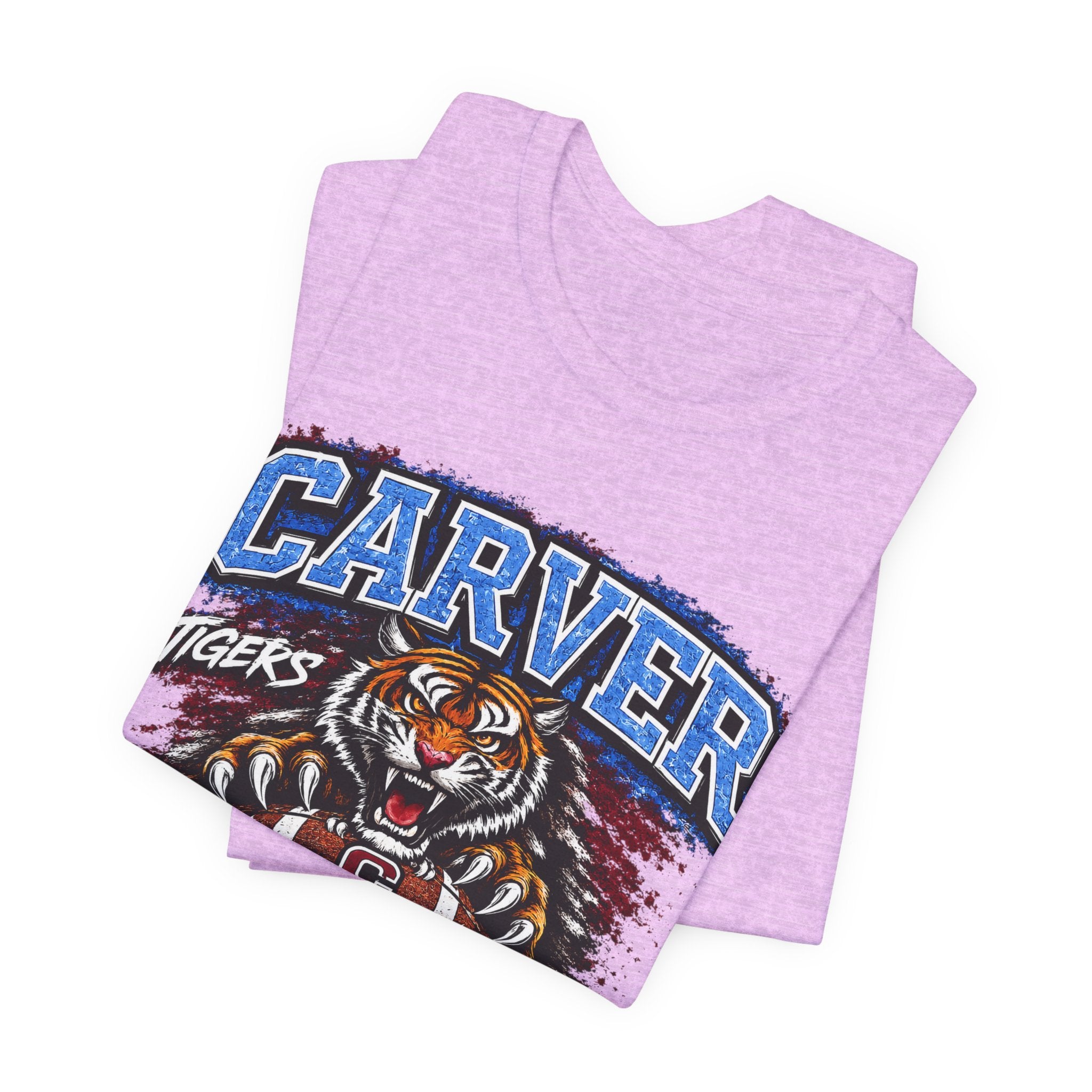 Carver Tigers On Da Hill T-Shirt | Carver High School Football Graphic Tee