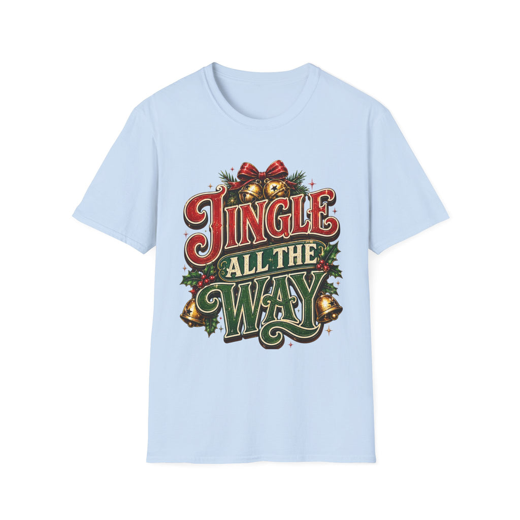 Jingle All the Way Shirt – Vintage Christmas Tee | Classic Holiday Gift