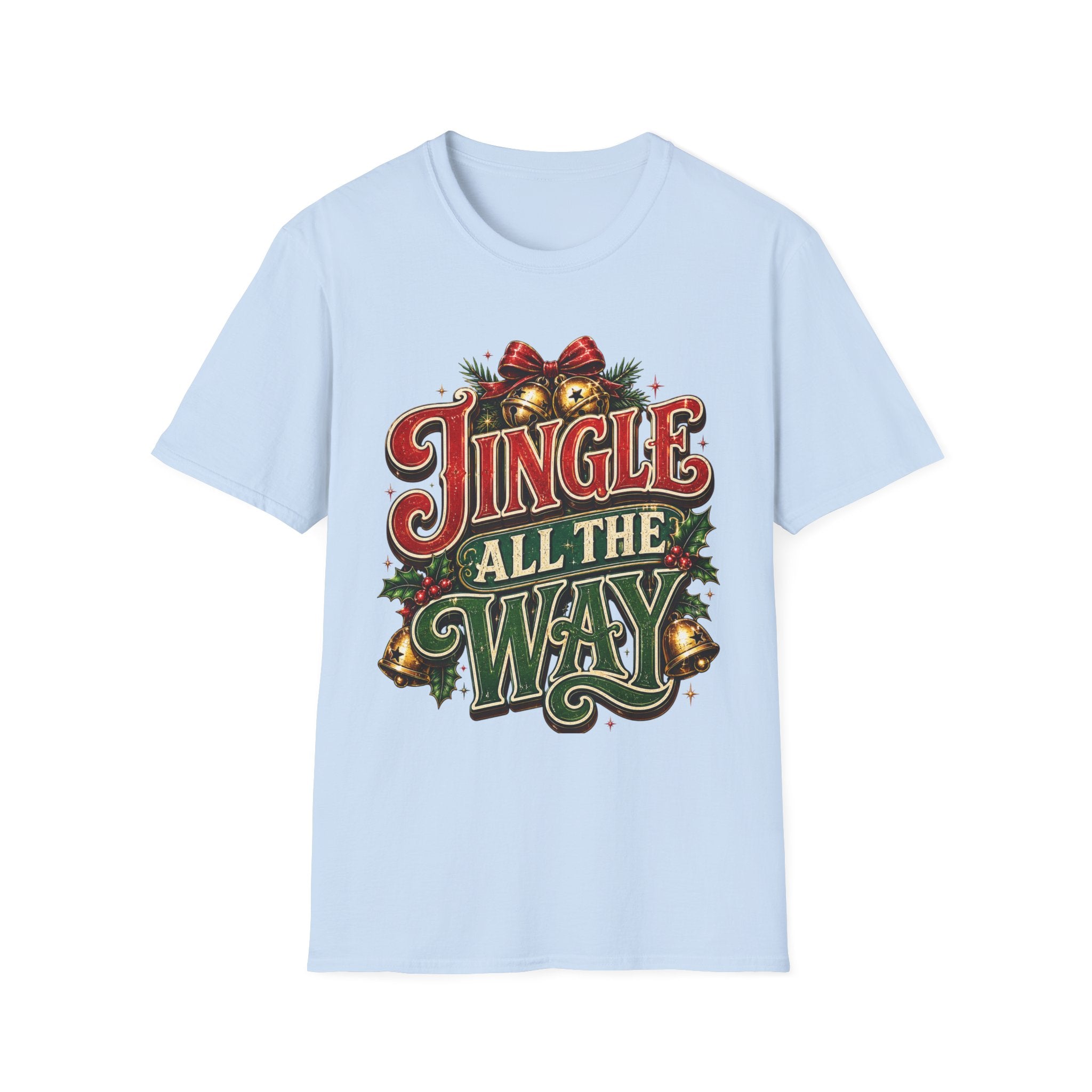 Jingle All the Way Shirt – Vintage Christmas Tee | Classic Holiday Gift