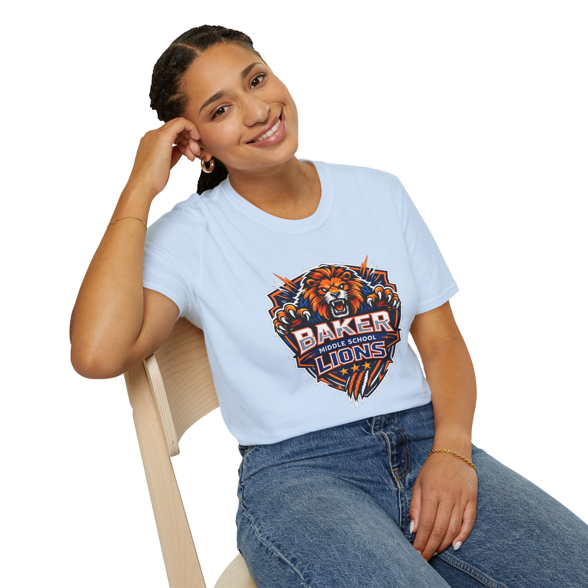 Baker Middle School Lions T-Shirt | School Spirit Tee | Lions Pride Graphic Tee