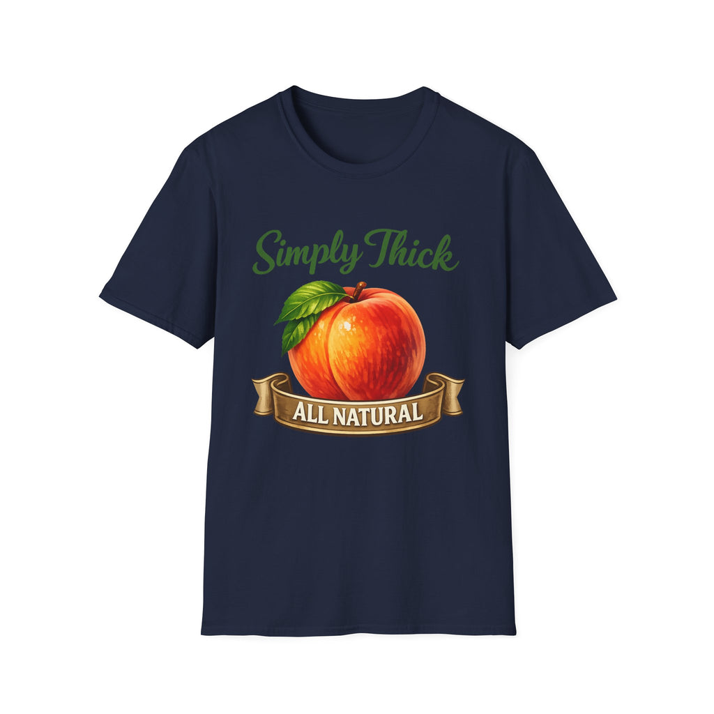 Simply Thick All Natural – Peach Graphic Tee