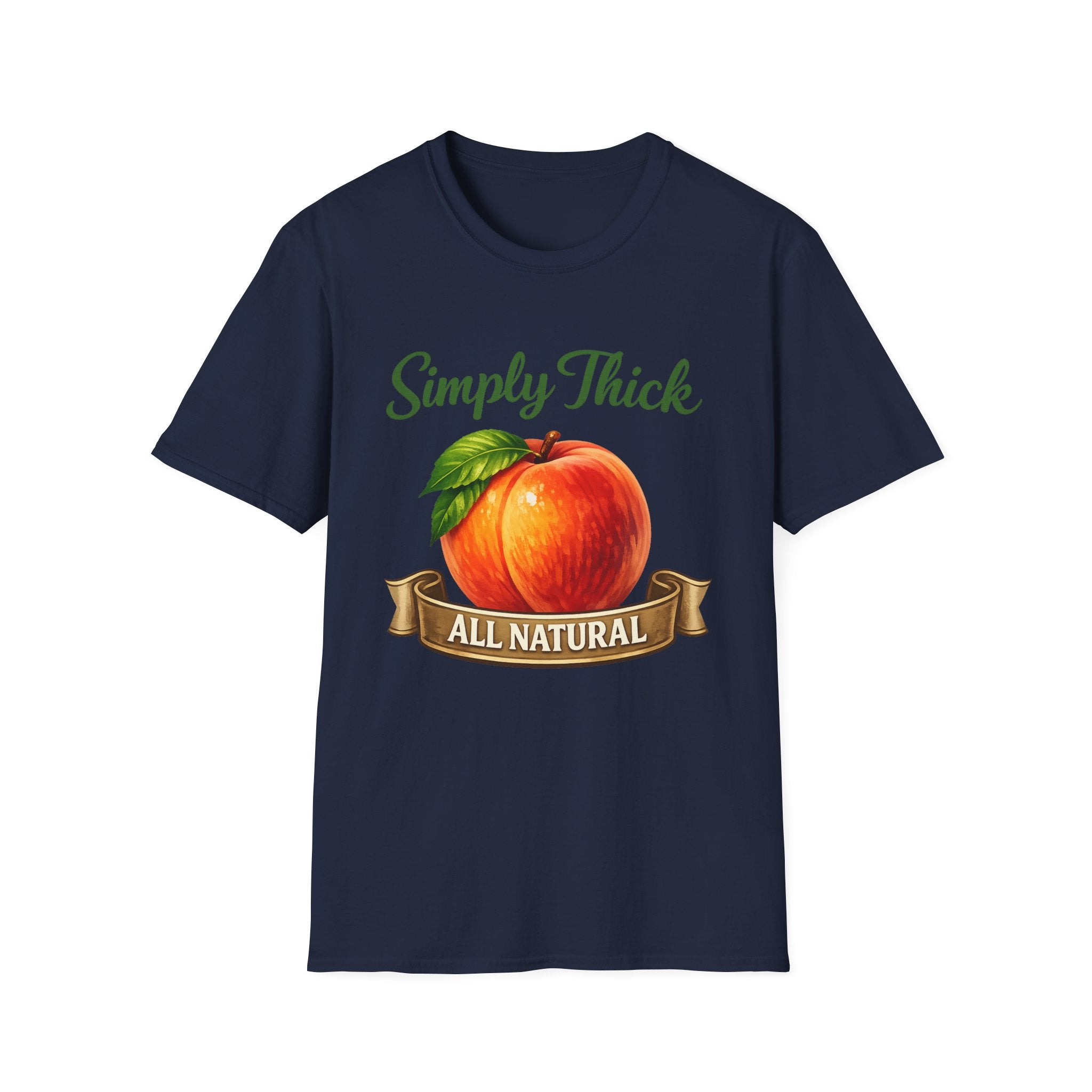 Simply Thick All Natural – Peach Graphic Tee