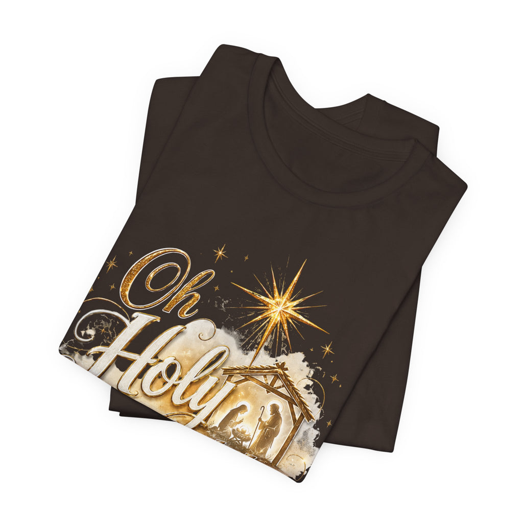 Oh Holy Night – Nativity Christmas T-Shirt