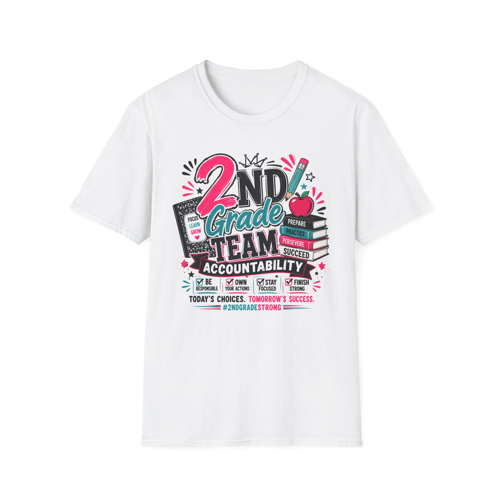2nd Grade Team T-Shirt — Teacher Appreciation Back-to-School Tee