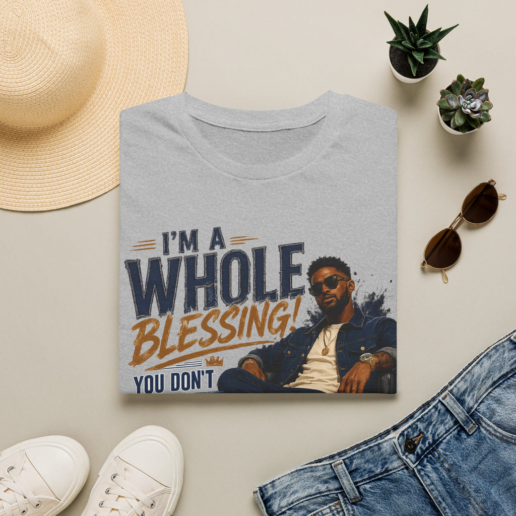 I'm A Whole Blessing T-Shirt — Inspirational Faith Graphic Tee