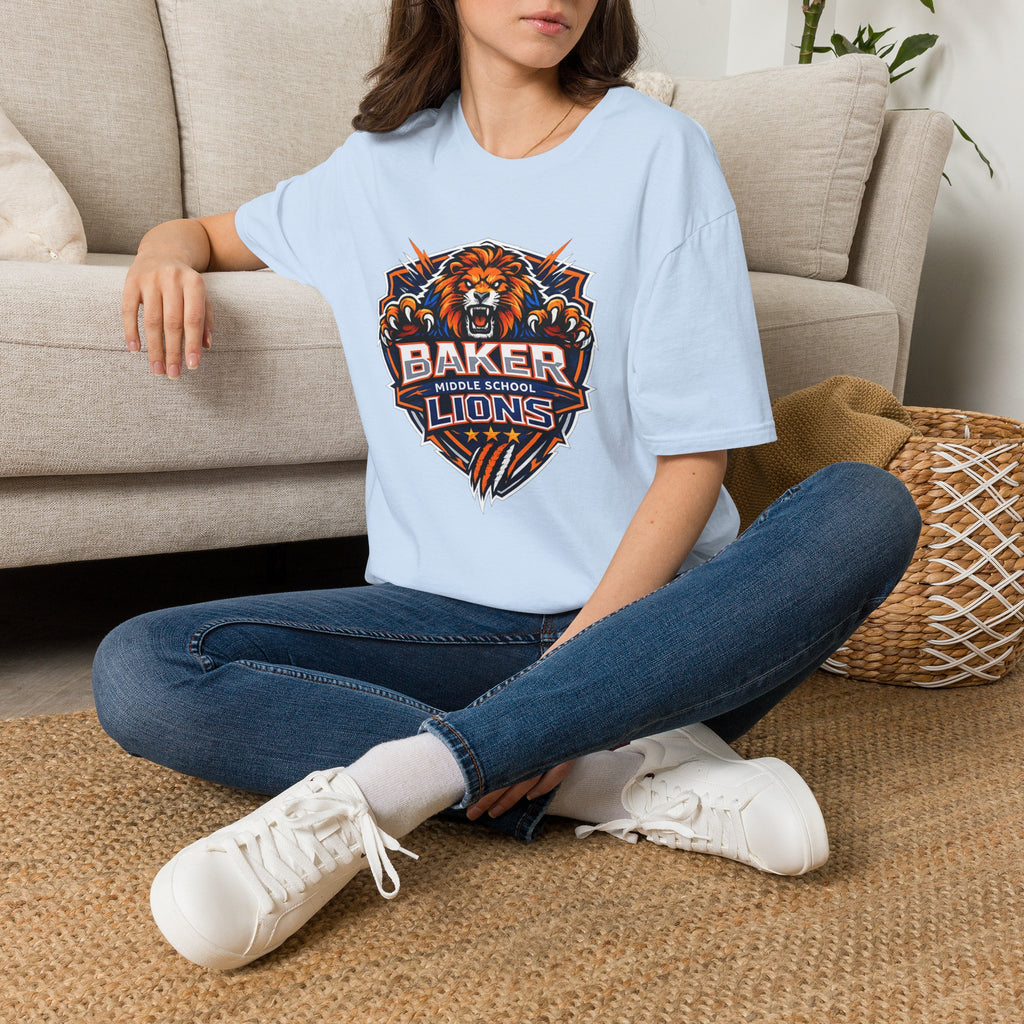 Baker Middle School Lions T-Shirt | School Spirit Tee | Lions Pride Graphic Tee