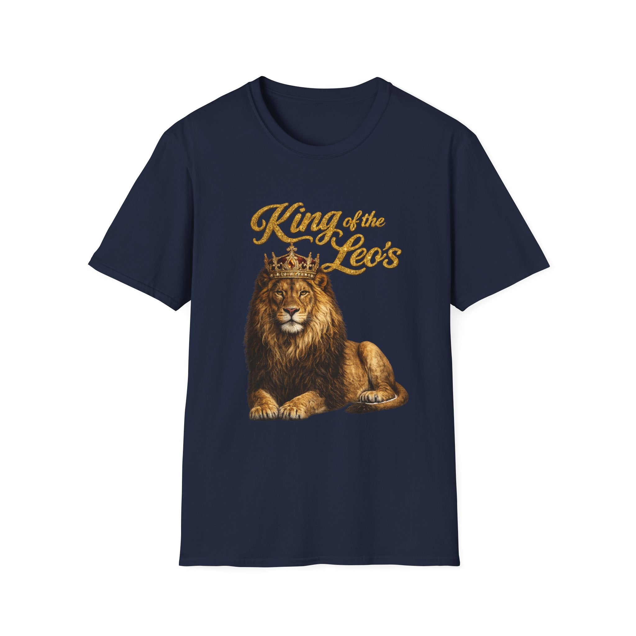 King of the Leo's – Lion Crown Graphic Tee