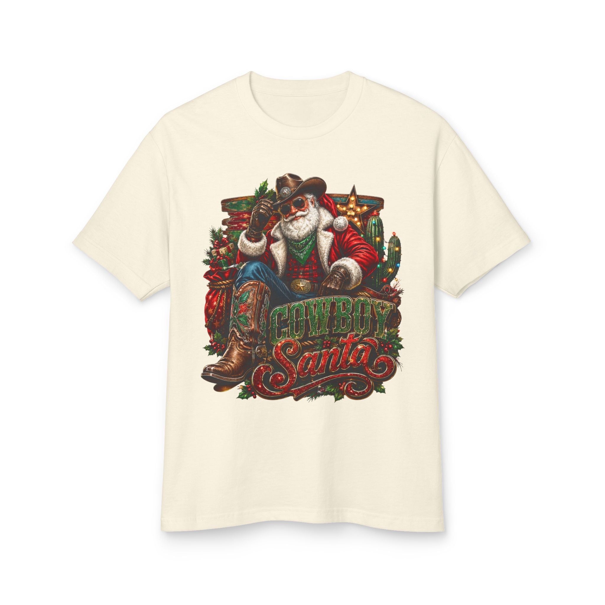 Cowboy Santa Shirt – Western Christmas Tee | Country Holiday Gift