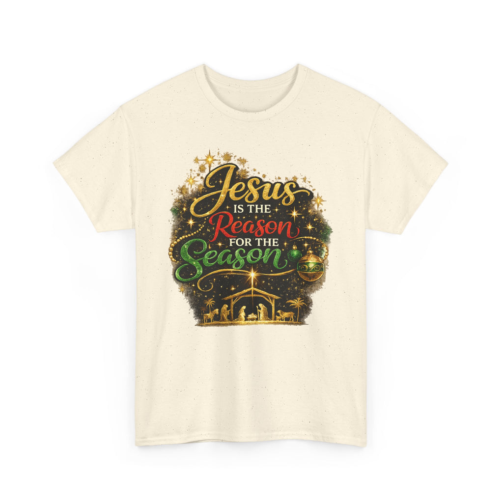 Jesus is the Reason for the Season Shirt – Christian Christmas Tee | Faith Holiday Gift