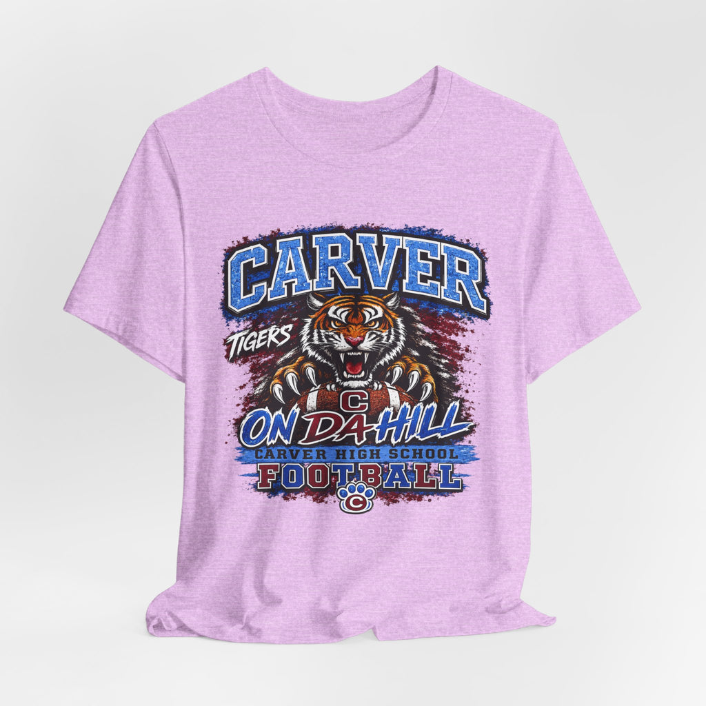Carver Tigers On Da Hill T-Shirt | Carver High School Football Graphic Tee