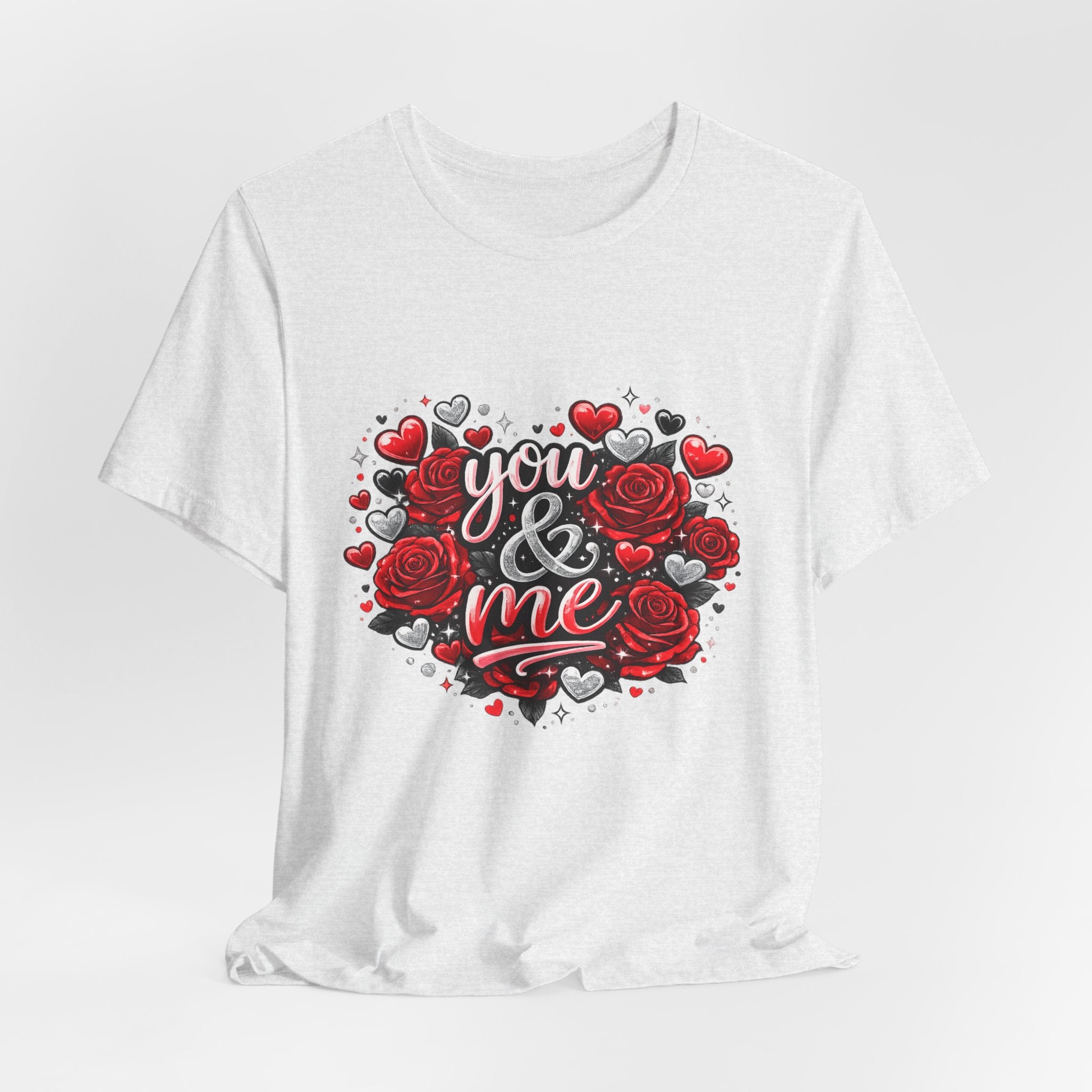 You & Me – Valentine's Day Rose T-Shirt