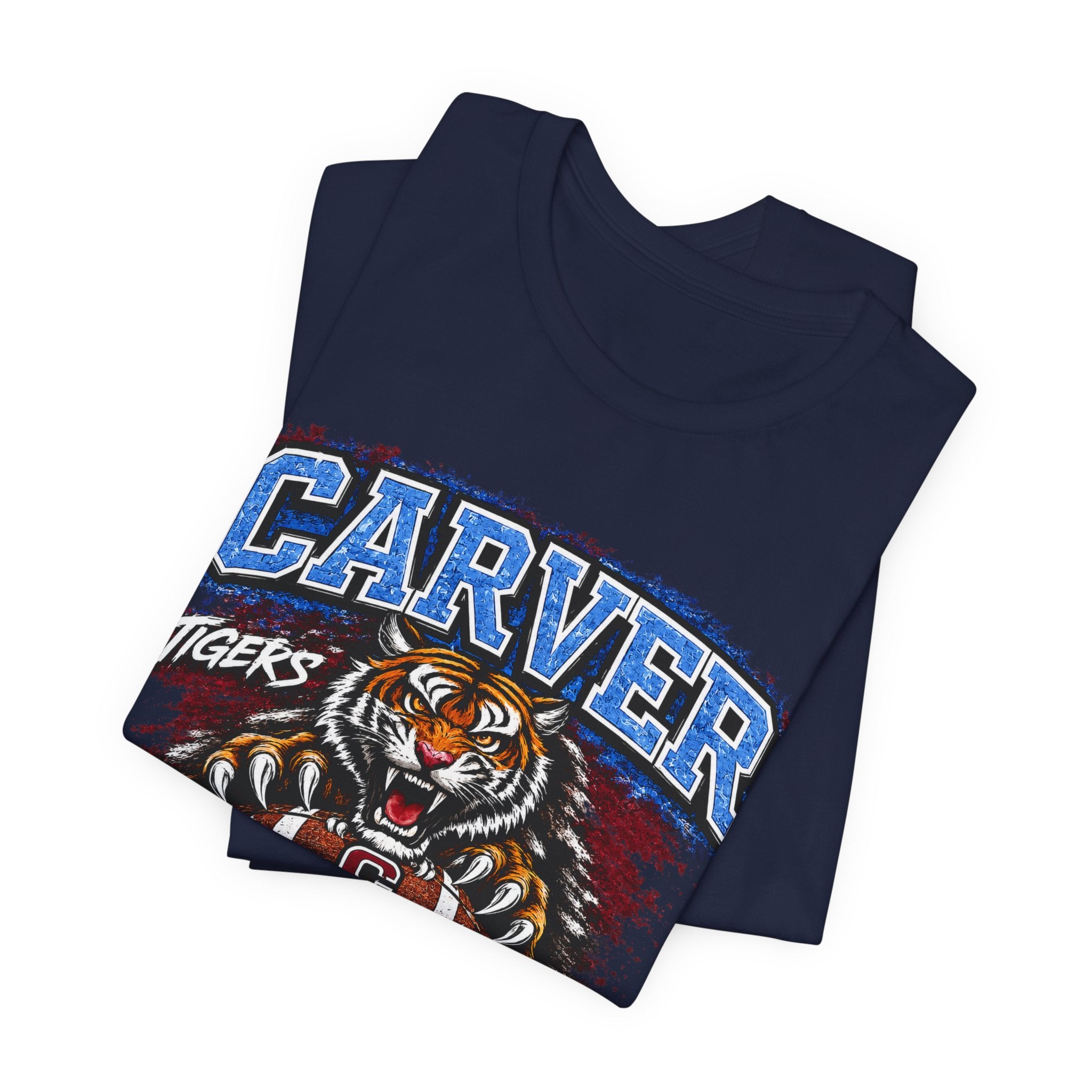 Carver Tigers On Da Hill T-Shirt | Carver High School Football Graphic Tee