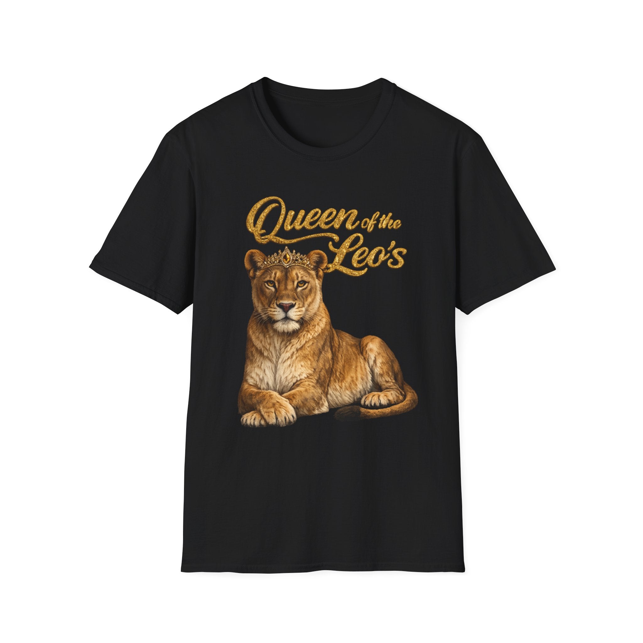 Queen of the Leo's – Lioness Crown Graphic Tee