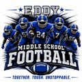 Eddy Middle School Football SVG/PNG